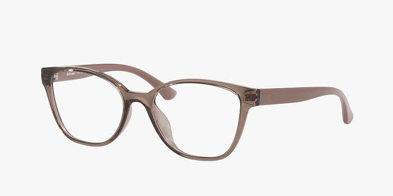 Óculos de Grau Tecnol TN3104U-53-N558 Caramelo translúcido