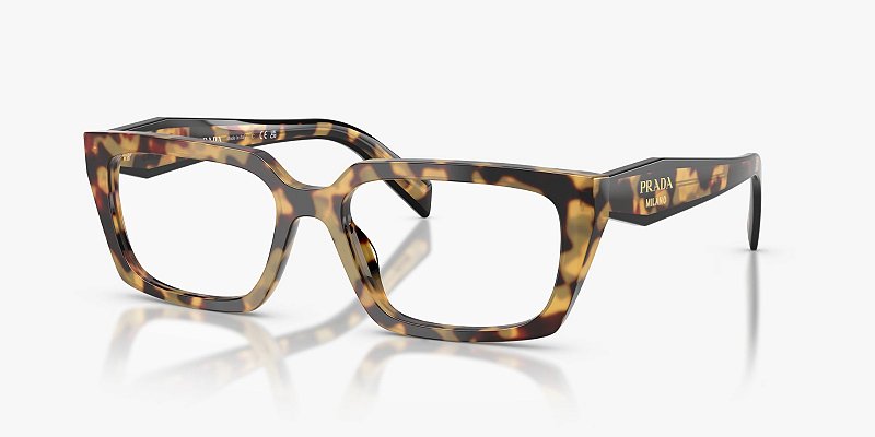 Óculos de Grau Prada PRD05V-55-24L1O1 Havana-médio
