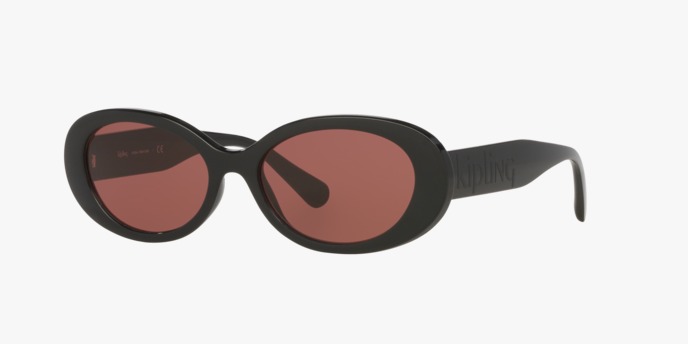 Óculos de Sol Kipling  KP4083-54-M759 Preto lentes Violeta-escuro
