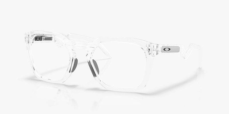 Óculos de Grau Oakley Hstn Sq Rx OX8208-52-820802 Transparente polido