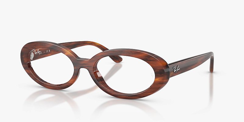 Óculos de Grau Ray-Ban RX2223V-54-2144 Havana listrado