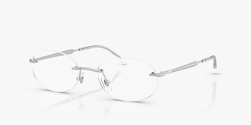 Óculos de Grau Ray-Ban RX3767V-52-2501 Prata