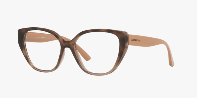 Óculos de Grau Jean Monnier J83254-55-M666 Havana degradê caramelo