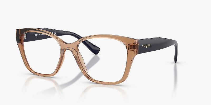 Óculos de Grau Vogue Quadrado Caramelo translucido (VO5682L)