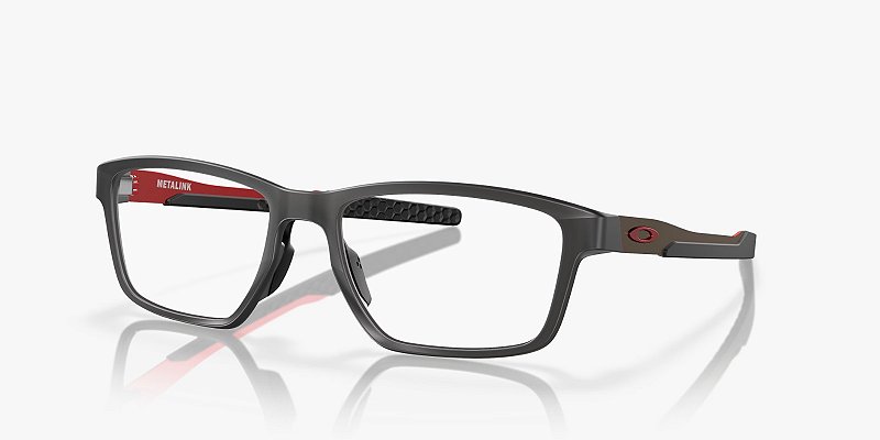 Armação de Óculos Oakley Metalink OX8153-55-815305 - Fumo cinza acetinado