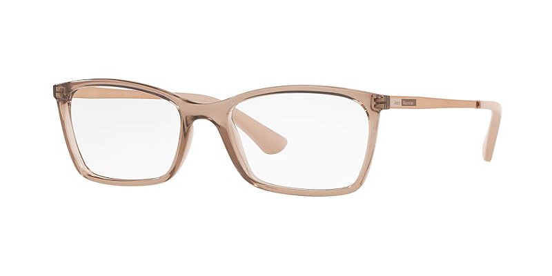 Óculos de Grau Jean Monnier J83193-53-H238 Marrom claro translucido