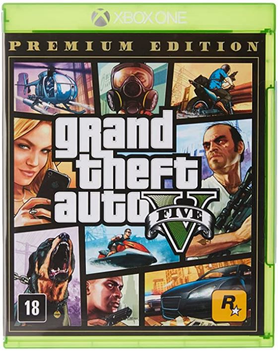 Jogo Grand Theft Auto V (gta 5) Xbox 360 Mídia Física