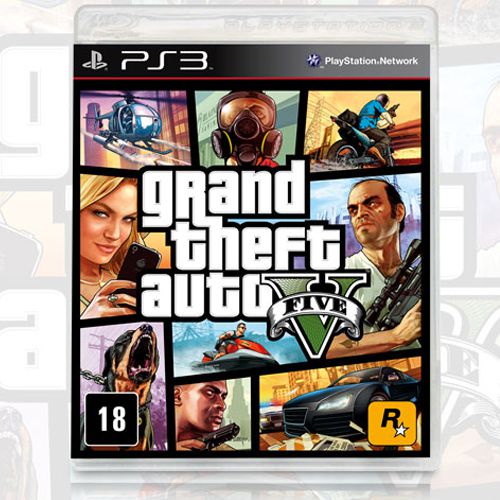 GTA 5 PS3 em perfeito estado, leia a descrição, parcelo no cartão -  Videogames - Vila Arens II, Jundiaí 1231595256