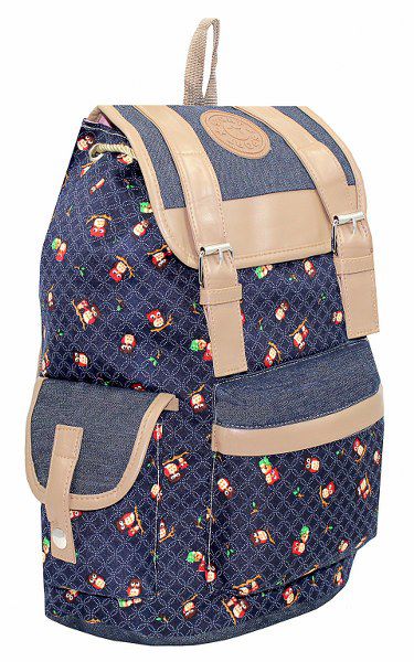 mochila feminina jeans sport