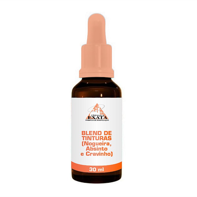 BLEND DE TINTURAS - Vermífugo (Nogueira, Absinto e Cravinho) 30ml ...