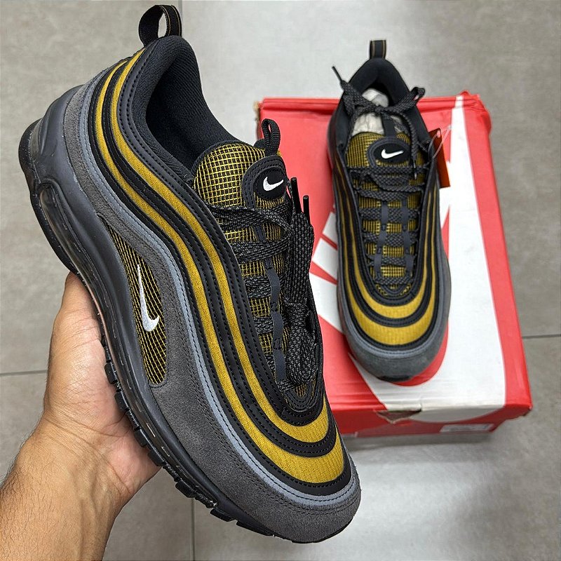 Nike PROVA付 #97 Odighizuwa 実支給 Nike Tênis masculino Air Max 97 (921826-021, Photon DUST/obsidiana