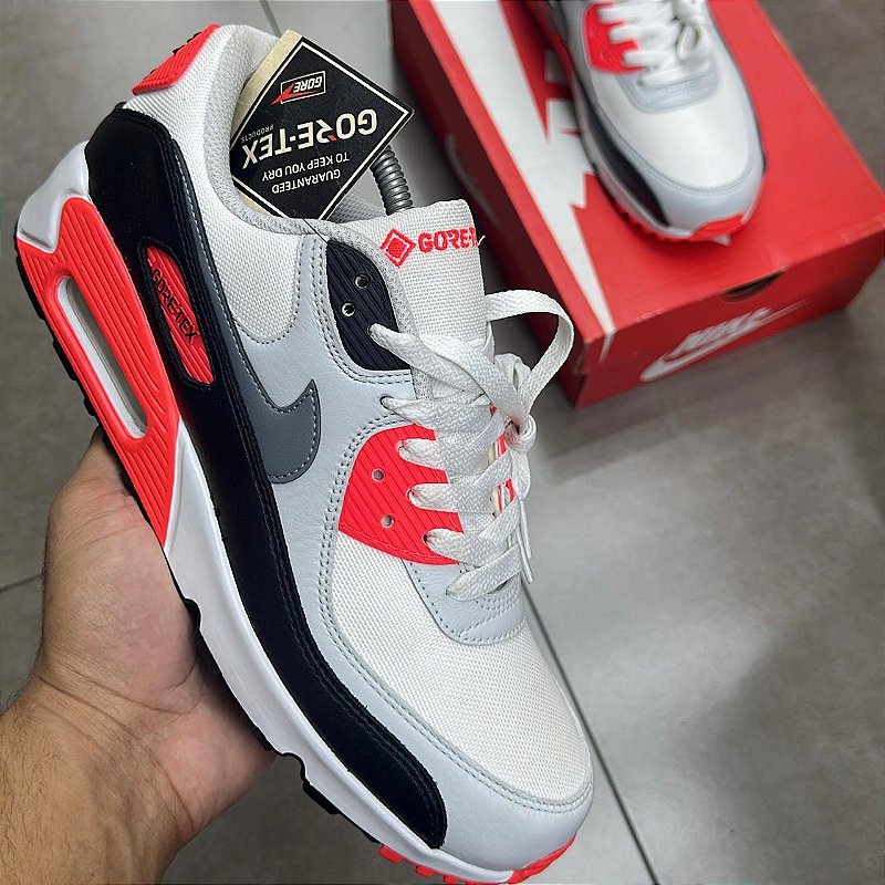 TÊNIS NIKE AIR MAX 90 GORE-TEX INFRARED (COMPLETO) - mercadohype