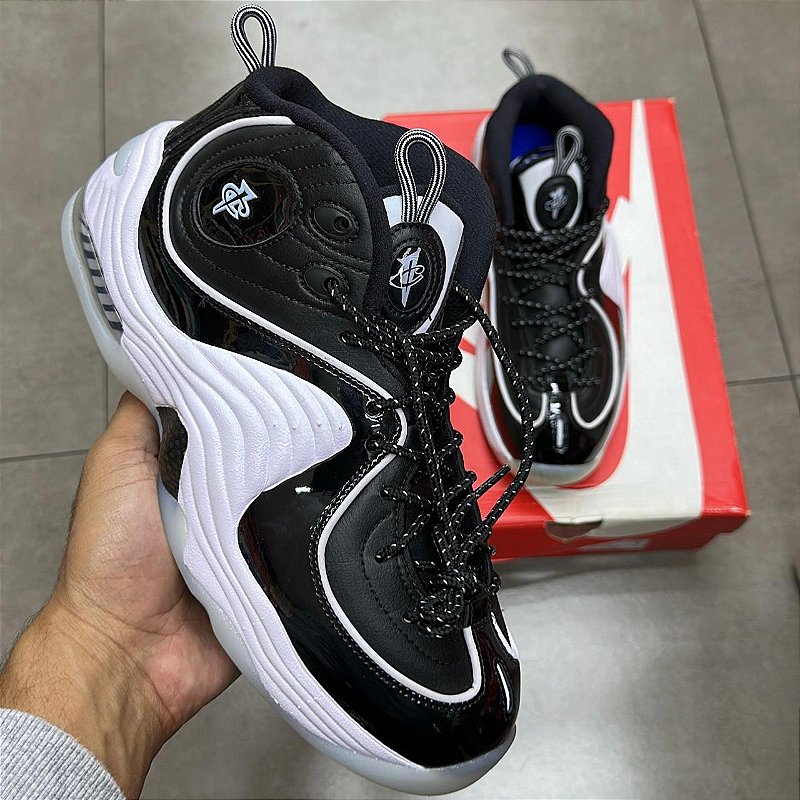 TÊNIS NIKE AIR PENNY 2 FOOTBALL GREY (COMPLETO) - mercadohype