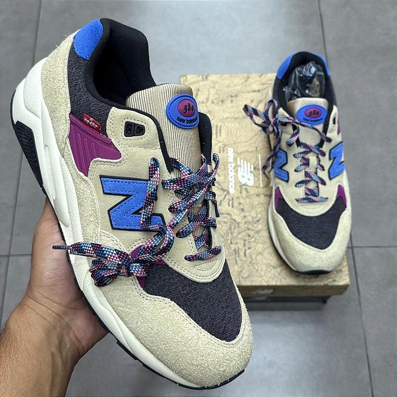 TÊNIS LEVI'S X NEW BALANCE 580 (COMPLETO) - mercadohype