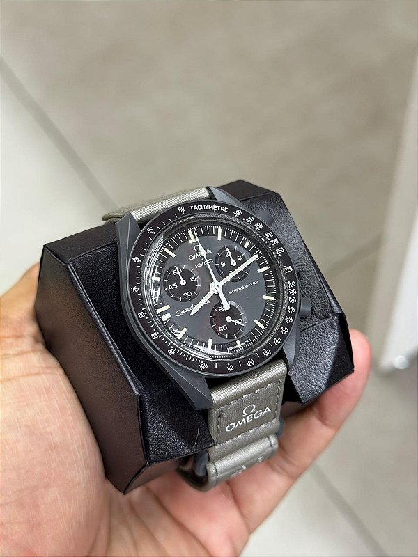 SWATCH X OMEGA RELÓGIO BIOCERAMIC MOONSWATCH MISSION TO MERCURY