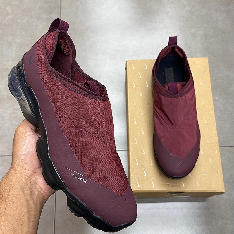 TÊNIS NIKE AIR VAPORMAX MOC ROAM BURGUNDY CRUSH (COMPLETO