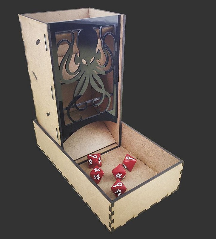 Torre De Dados Premium Cthulhu Toca Do Tabuleiro