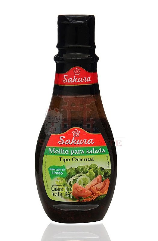 Molho Sakura 180Ml P/Salada Oriental Molho P/Salada Oriental (7896007865000)