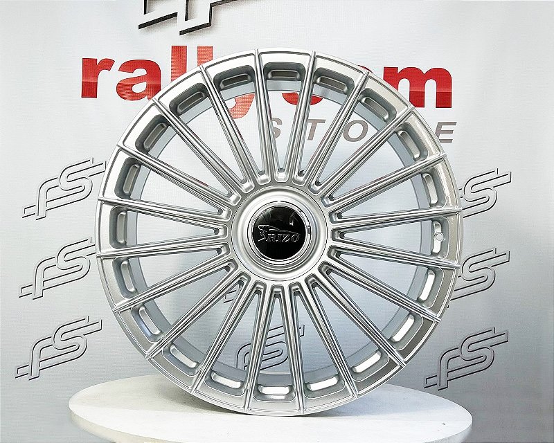 Jogo de Roda Rizo Wheels Prata Brilhante 5x120- 22x9,5 Offset 40 ...