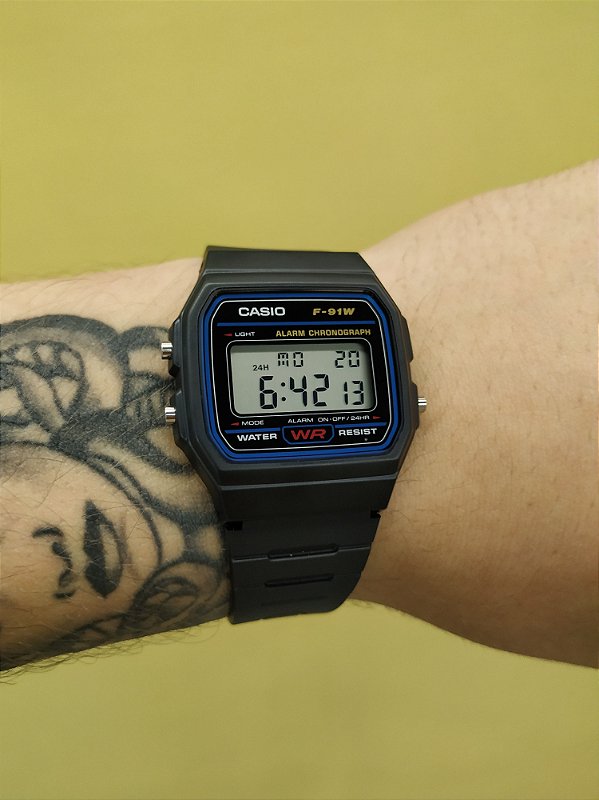 casio f91w