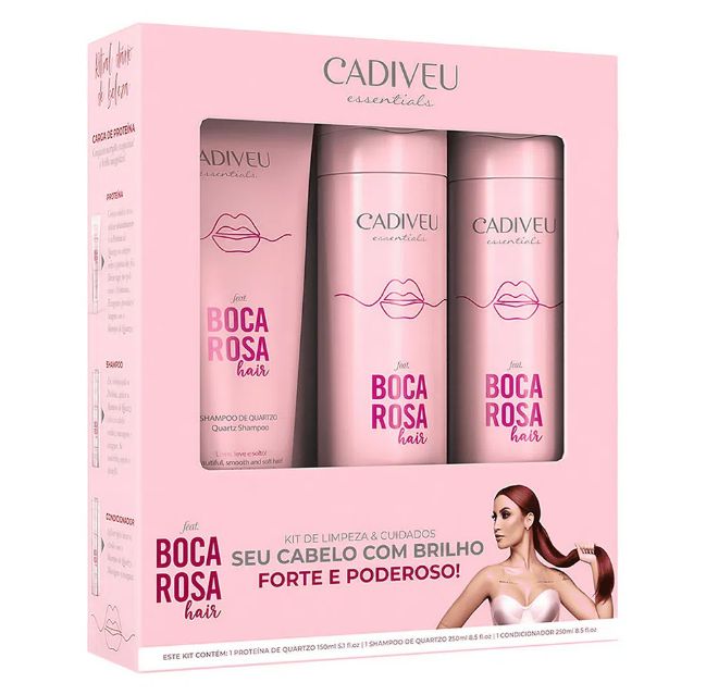 Topo 38+ imagem boca rosa shampoo kit br.thptnganamst.edu.vn