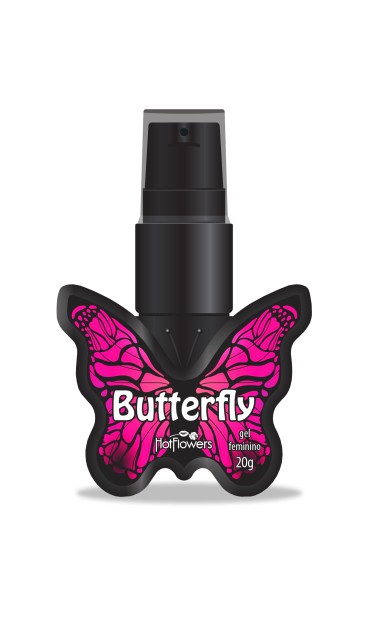 Butterflay Exitante Feminino E Vibrador Liquido 20g Hot Flowers Distribuidora Hotflowers 0278