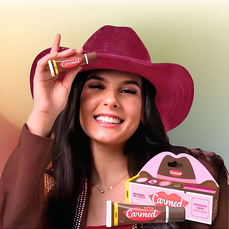 Carmed Ana Castela Boiadeira Brigadeiro Gloss Hidratante Labial Com Cor ...
