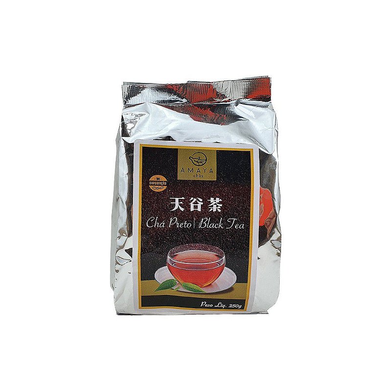 CHÁ PRETO AMAYA - 250g - Miki Produtos Orientais