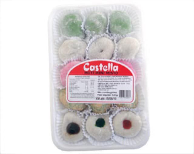 MOCHI MINI MISTO CASTELLA - 280g - Miki Produtos Orientais