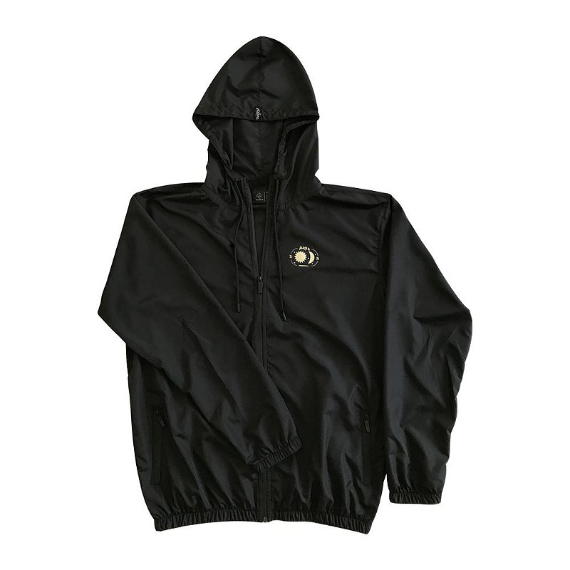 Jaqueta Corta Vento Áurea Panorama Preta