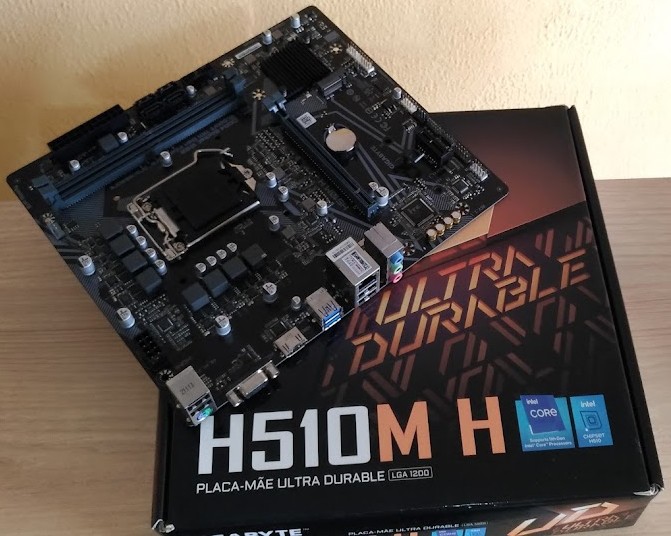 Placa Mãe Gigabyte 10ª/11ª ger.H510M H Intel LGA 1200 DDR4