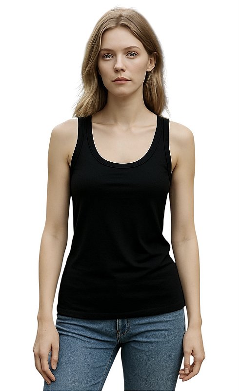 Blusa Regata Viscomalha