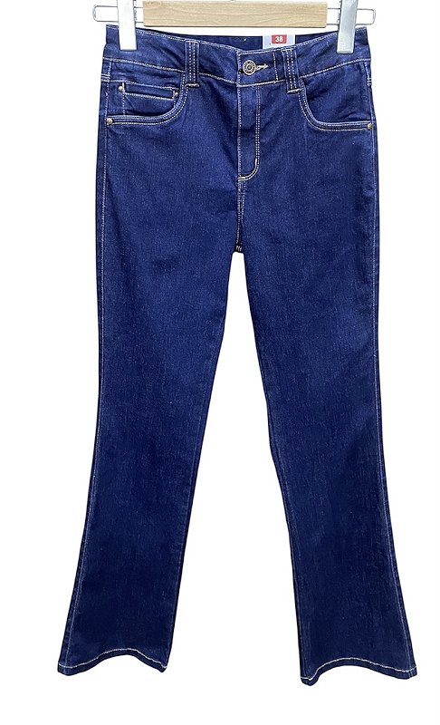 Calça Flare Cintura Alta Jeans