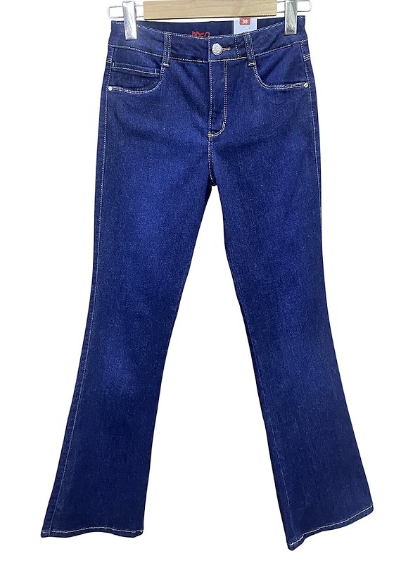 Calça Flare Cintura Alta Jeans