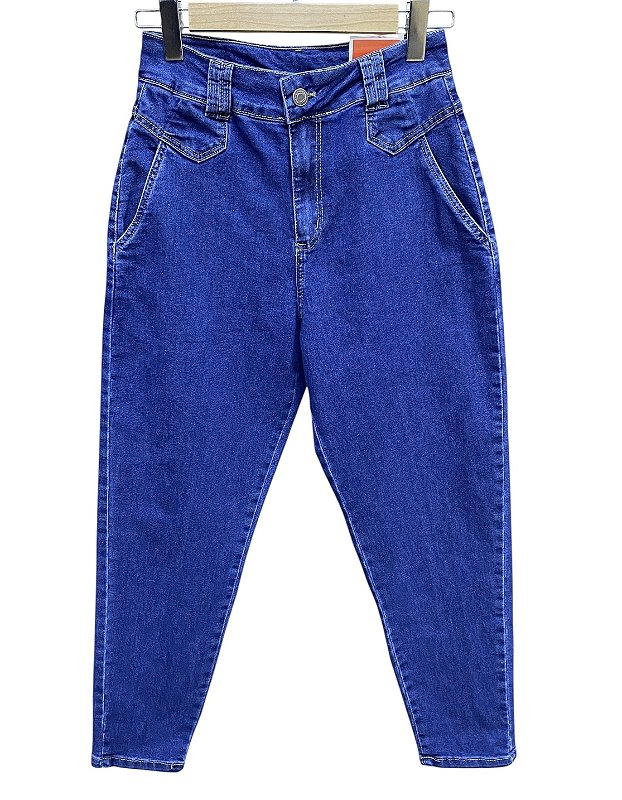 Calça Mom Cintura Alta Jeans