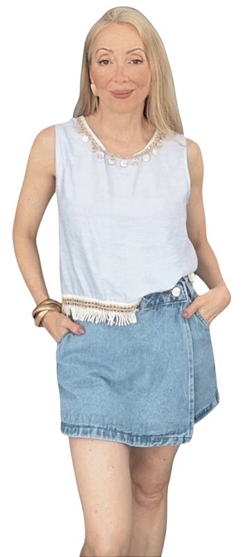 Shorts Saia Jeans