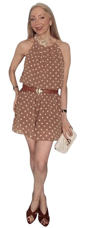 Macaquinho Poá Crepe