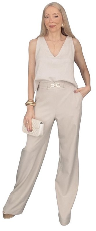 Calça Cinto Alfaiataria