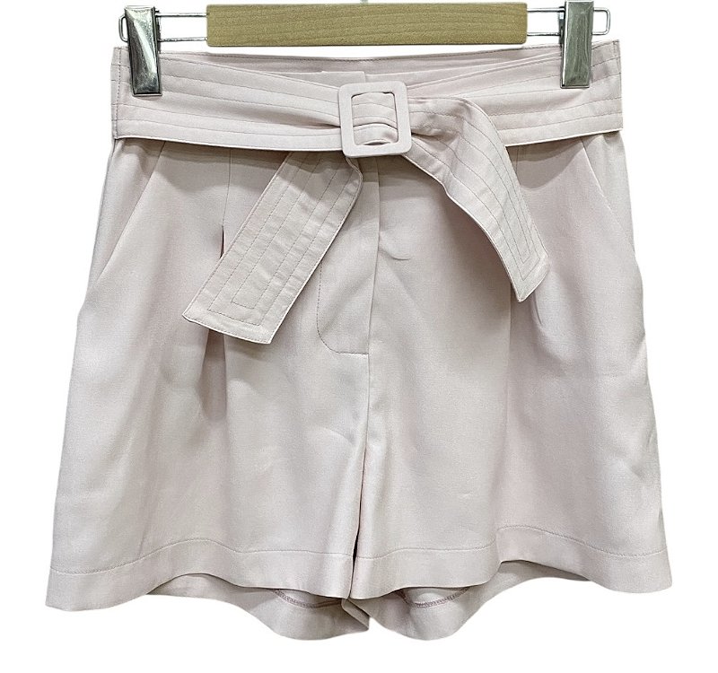 Shorts Cinto Crepe