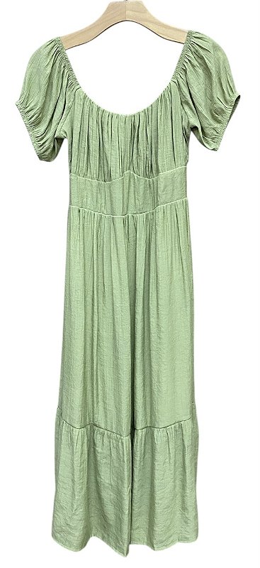 Vestido Ombro a Ombro Viscose