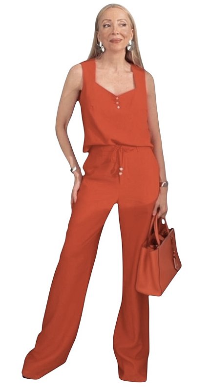 Calça Cinto Viscolinho