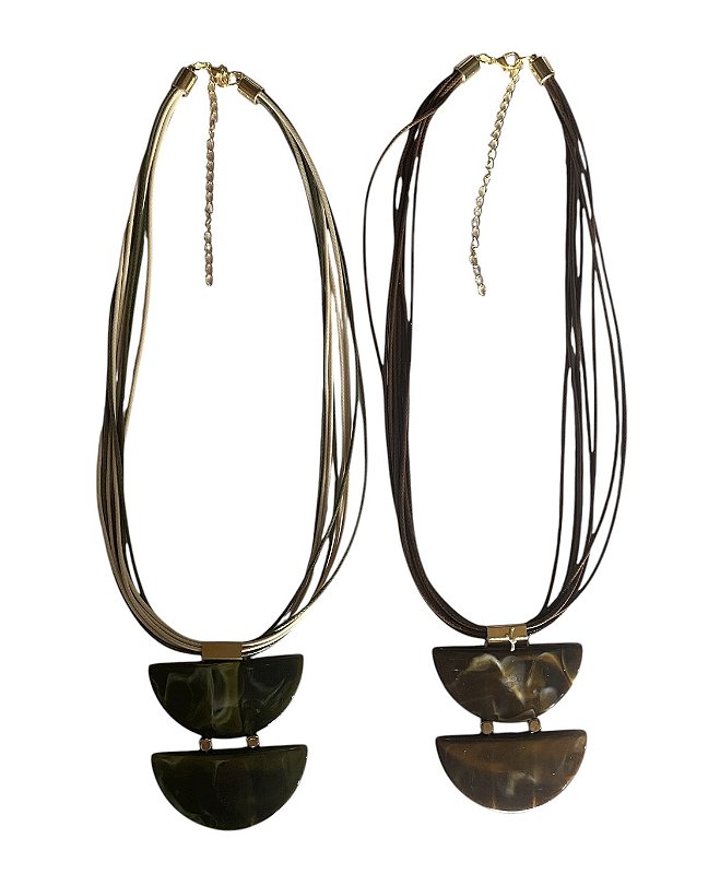 Colar Meia Lua Corda