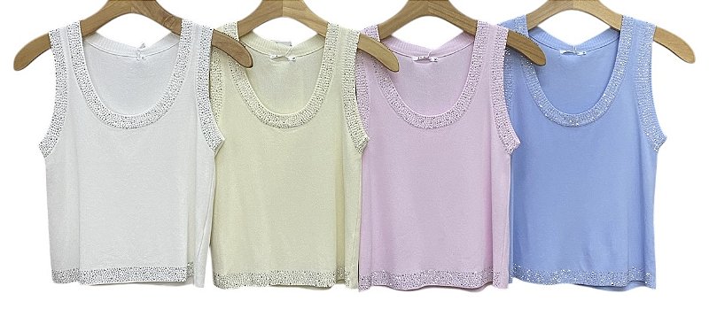 Regata Strass Tricot