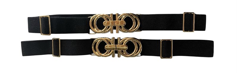 Cinto Elástico Dourado