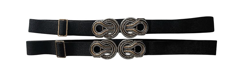 Cinto Elástico Prata