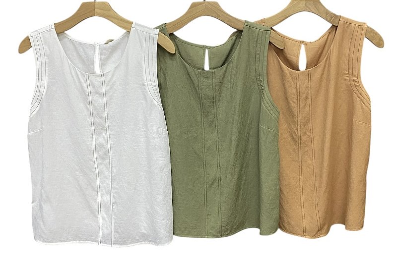 Blusa Regata Presponto Viscolinho