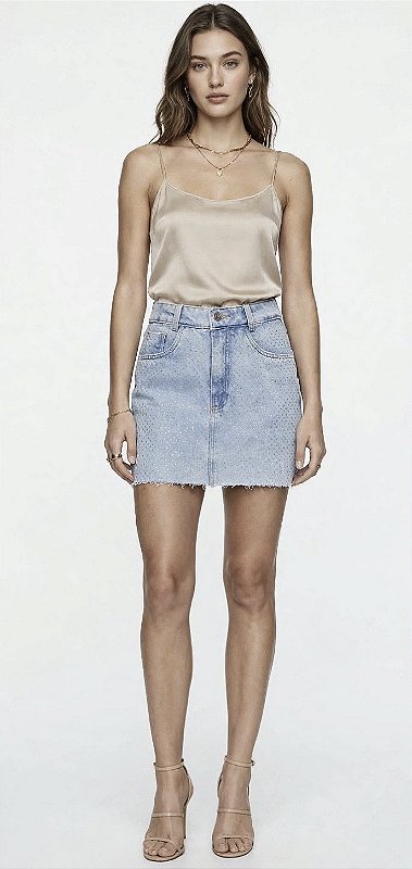 Saia Jeans