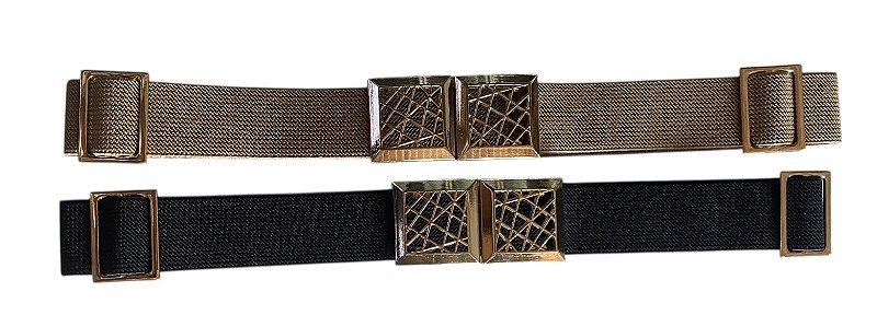 Cinto Elástico Fivela Quadrada