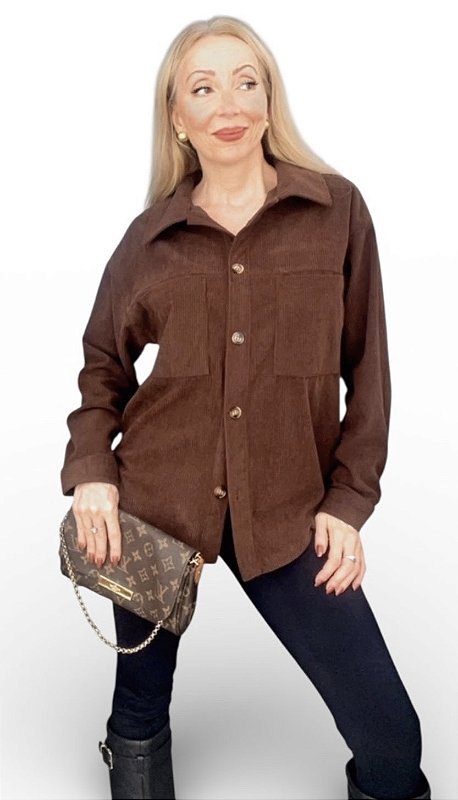 Camisa Veludo Cotelê