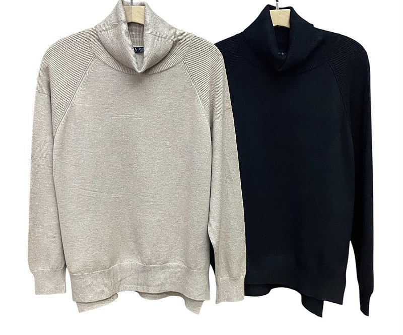 Blusa Oversized Gola Cashmere